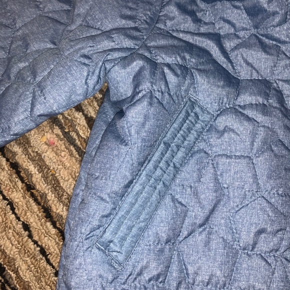 Girls OshKosh B'gosh Light Blue/Pink 4/5 Jacket - Picture 3 of 6